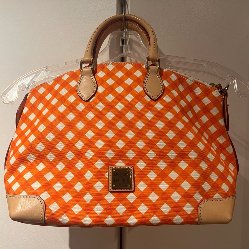 Dooney and Bourke gingham purse